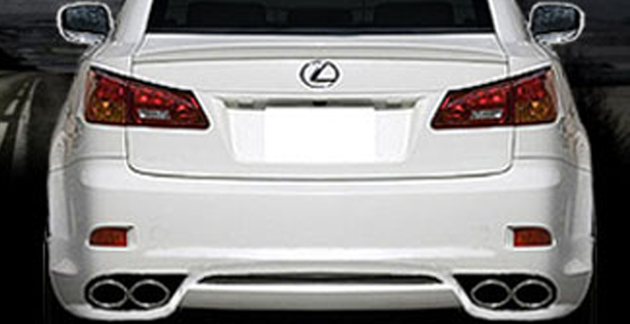 Custom Lexus IS 250  Sedan Rear Bumper (2007 - 2010) - $600.00 (Part #LX-008-RB)